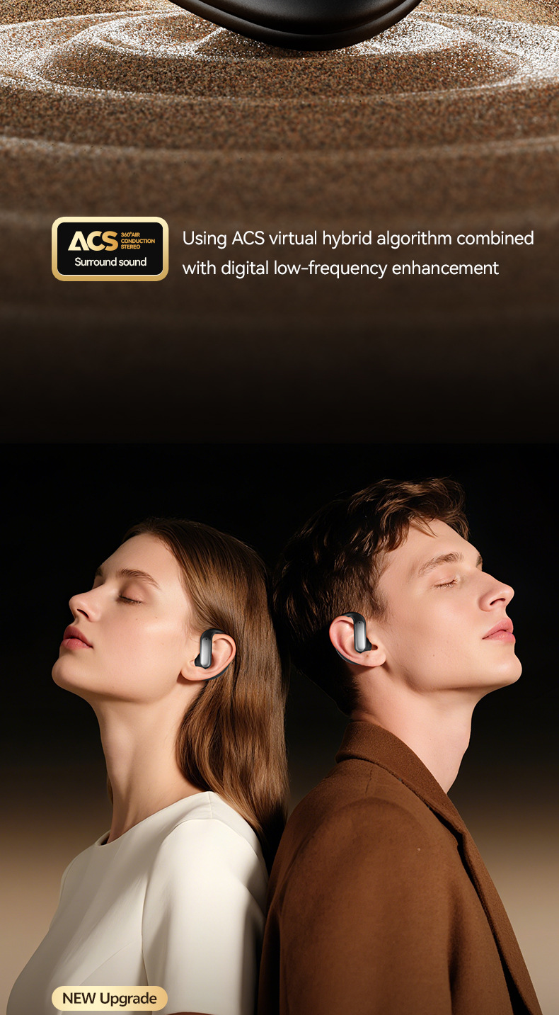 New product M129 Private mold OWS digital display non-in-ear Bluetooth headphones noise-cancelling wireless ear-hook smart headphones factory pic 10