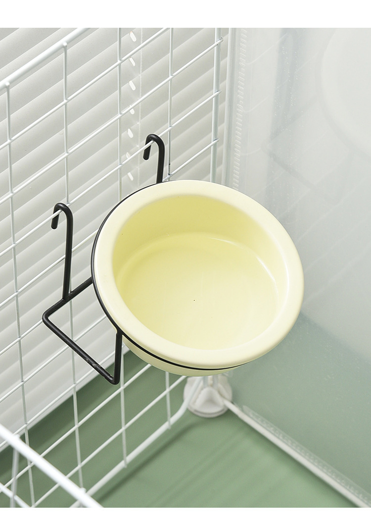 Three-piece pet food bowl set, hanging feeding bowl, pet supplies, automatic water dispenser, dog bowl, pet feeder pic 10