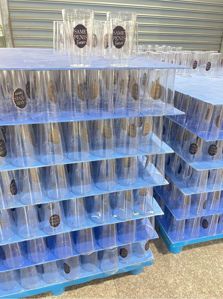 Cross-border Amazon sports and creative outdoor fruit, colorful transparent scale, large-capacity portable water cup for girls, plastic cup pic 2