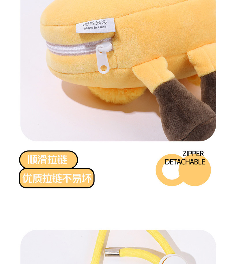 Mango Series U-shaped pillow Cartoon fruit care neck pillow, light-blocking eye mask bag, memory foam travel pillow wholesale pic 14