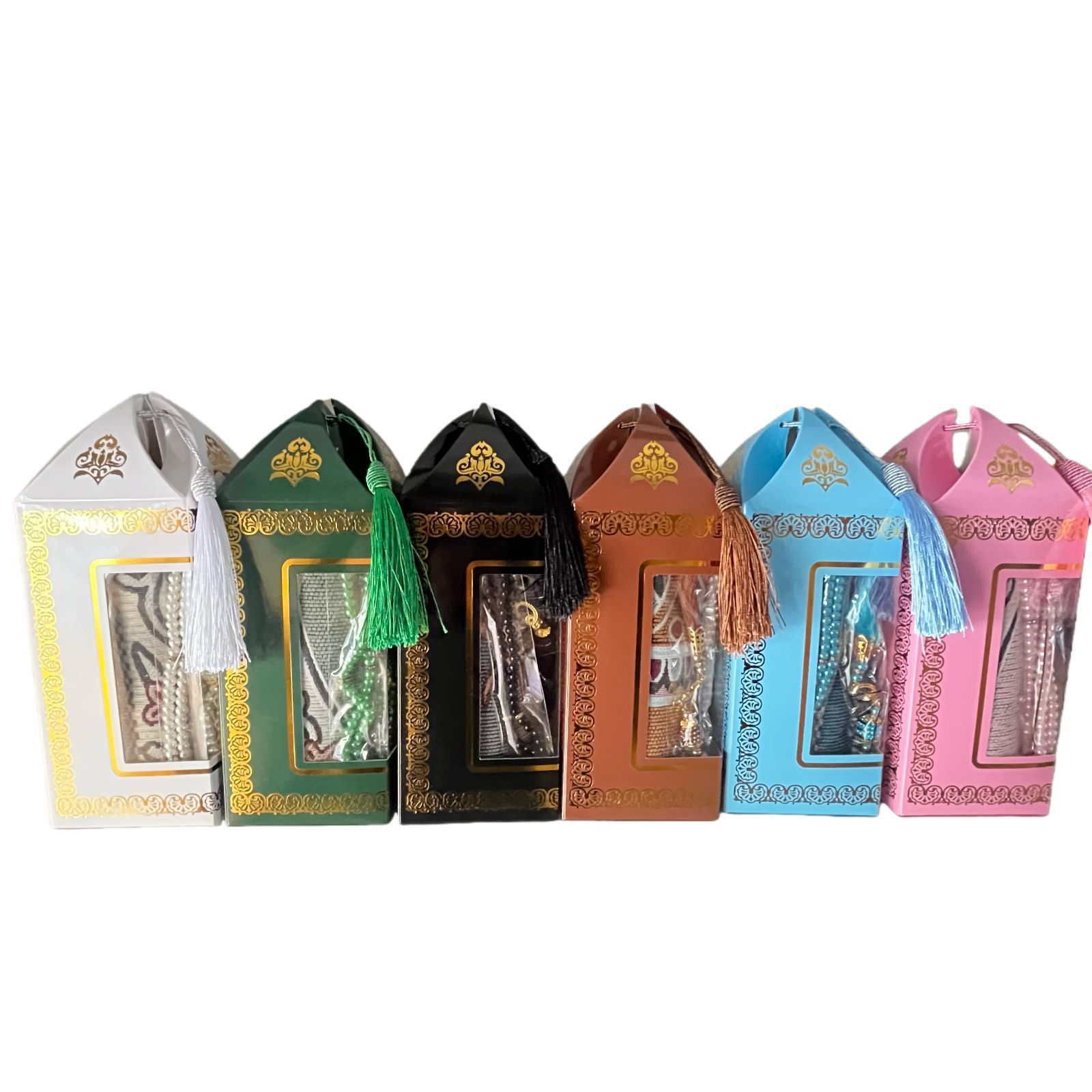 带穗祈祷毯三件套 中亚专款 防滑耐磨 含便携款 + 收纳袋 穆斯林详情6