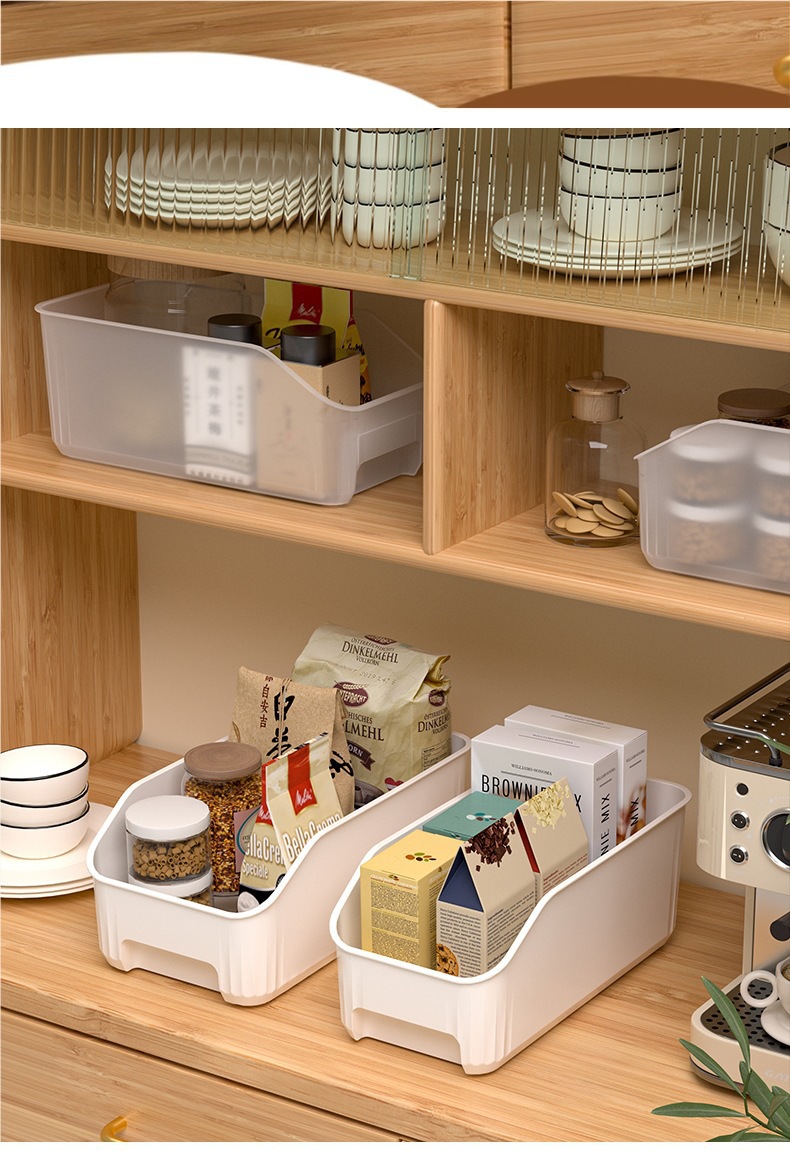 Cabinet storage baskets, sundries, snacks, seasonings baskets, bathroom shelves, home organizing baskets, kitchen storage boxes pic 6