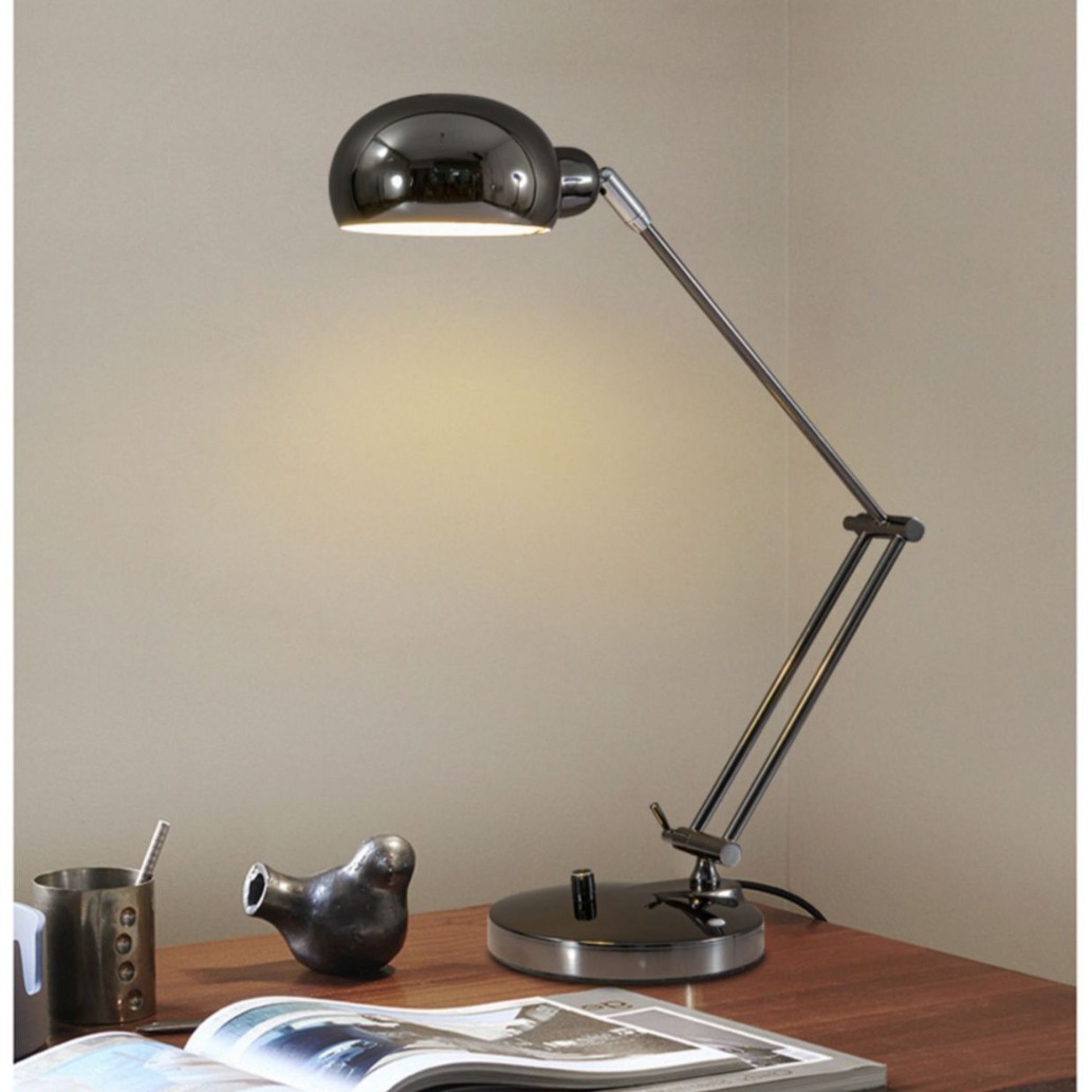 现代简约金属长臂折叠护眼学习台灯阅读书桌卧室床头调光LED详情21