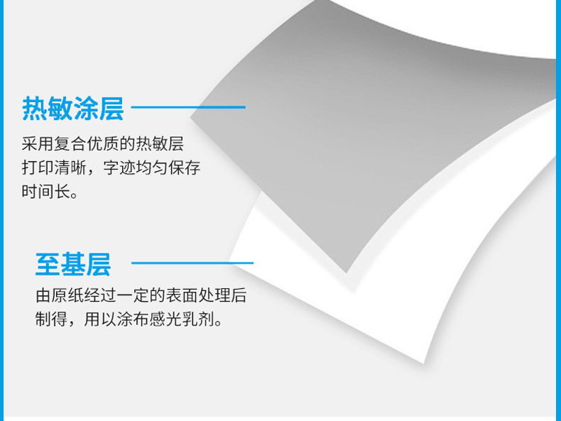三防热敏纸不干胶标签条码纸100*100*150 80 6040E邮宝热敏打印纸详情6