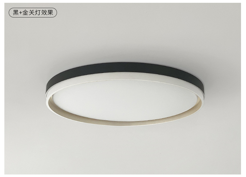 Full-spectrum eye-protecting, high-end, modern, simple and elegant bedroom room main light, balcony led ceiling light, Zhongshan lighting fixtures pic 36