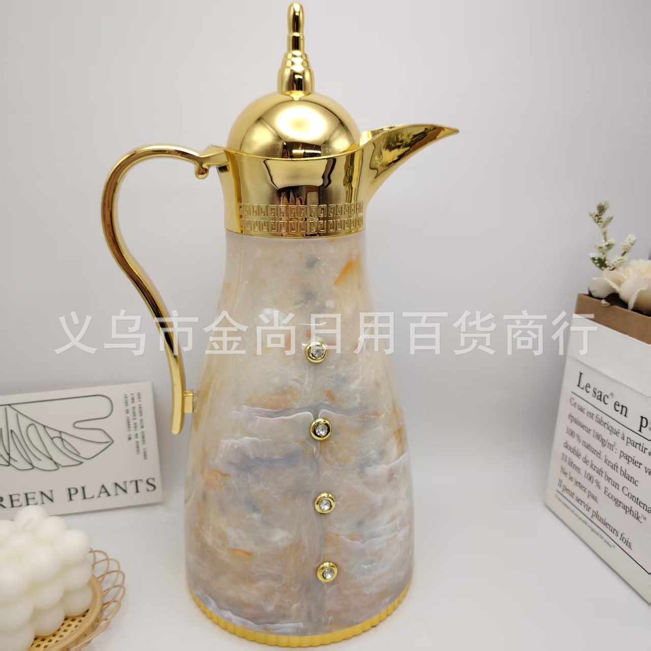 Household insulated water kettles, large-capacity thermos flasks, office thermos flasks, student dormitory factory direct sales pic 3
