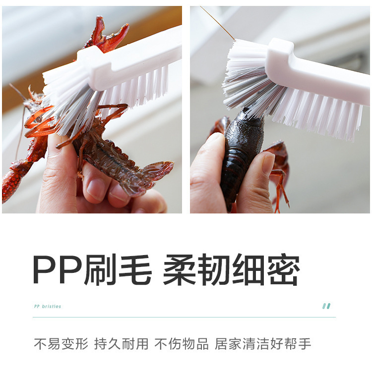 Japanese-style crayfish cleaning brush, abalone cleaning brush, cup brush, kitchen juicer cleaning brush, plastic soy milk machine brush pic 10
