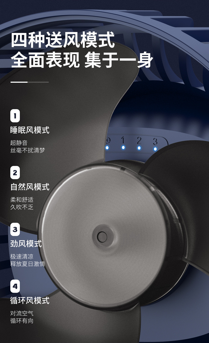 Clip fan manufacturer portable charging fan, outdoor small fan, mini fan, desktop fan, dormitory electric fan pic 10