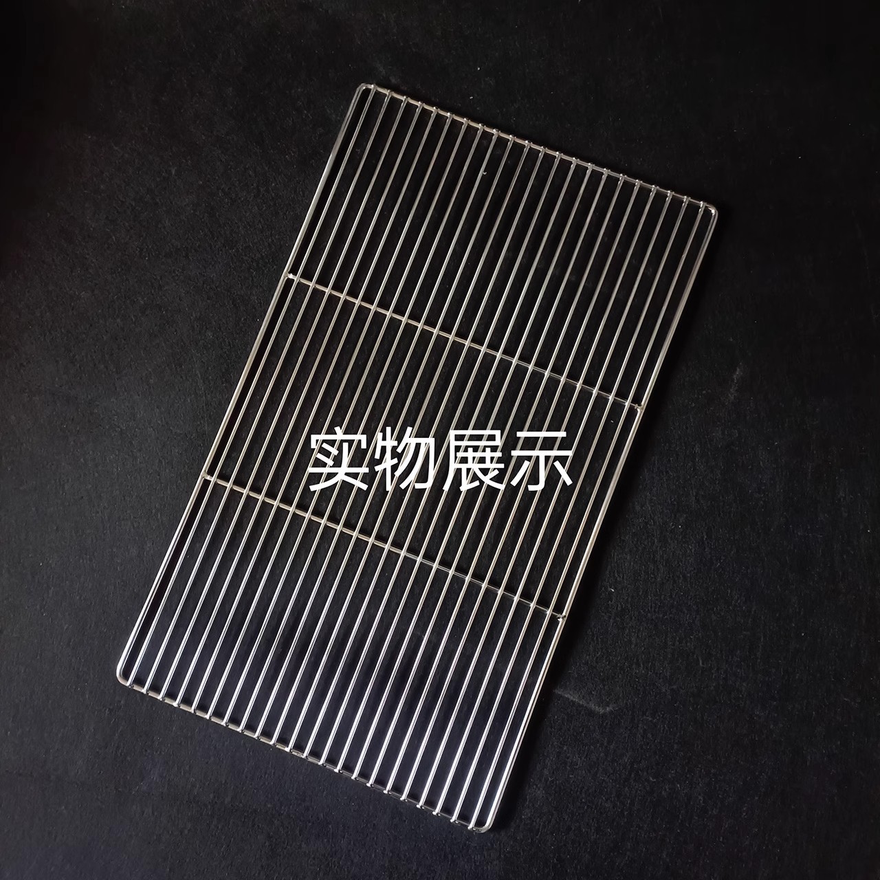 不锈钢烧烤网长方形加粗烤架烤箱网烘焙晾晒网片户外烤肉工具篦子详情7