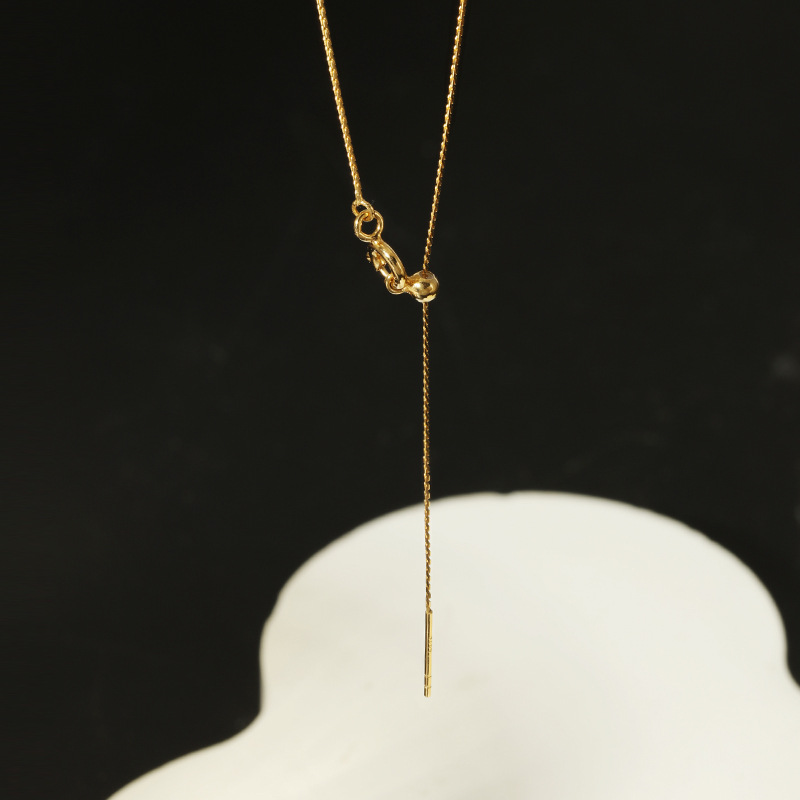 S925纯银项链蛇骨链意大利小众批发饰品设计轻奢女高级感跨境配饰详情20