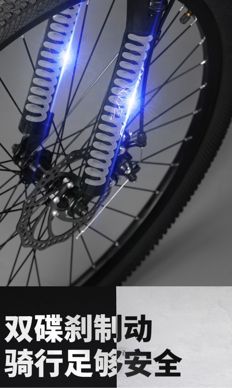Factory wholesale of new Dream Bird mountain bikes, bicycles, shock-absorbing, commuter, student, high-carbon steel, off-road sports cycling pic 8