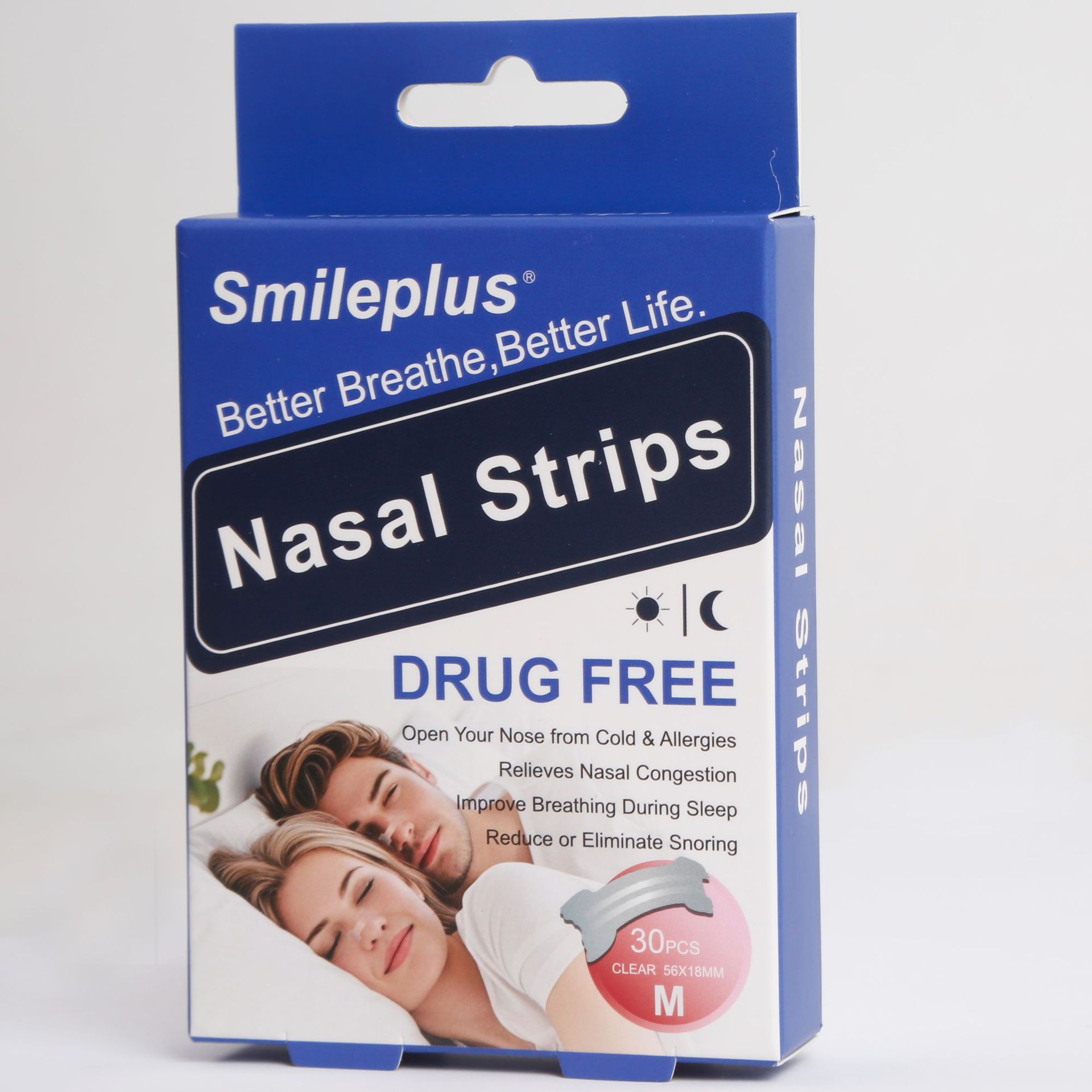 Wholesale of nasal strips specifically designed for cross-border brand foreign trade to relieve and soothe snoring pic 3