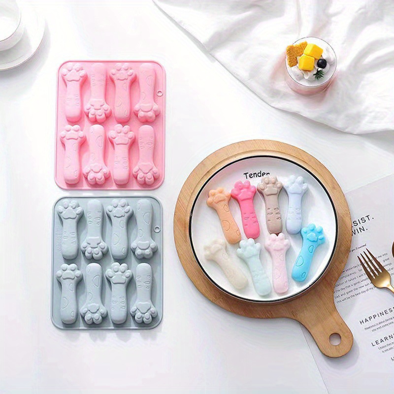 婴幼儿辅食模具  家用自制小雪糕冰格果冻巧克力糖果硅胶烘焙用具详情6