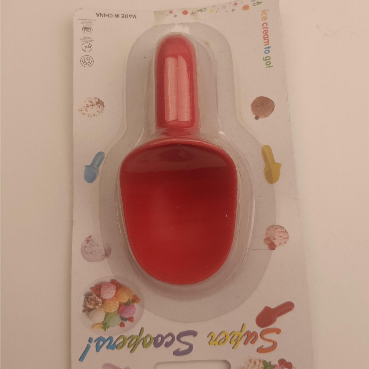 跨境专供迷你可爱冰淇淋勺子挖球器PP食品级创意日式冰激凌餐具扭曲款详情11