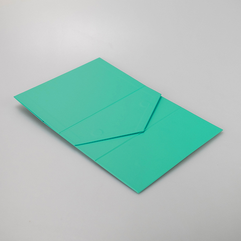 White seven-color folding gift box with printing and transportation space, flip-top gift box, in-stock packaging paper box pic 4