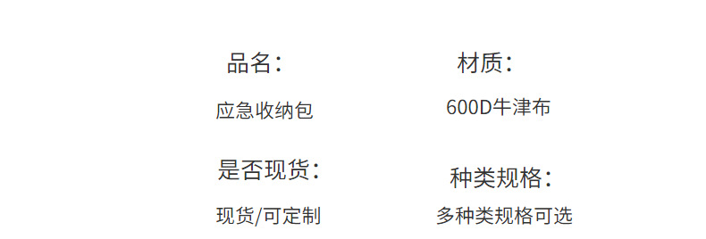 厂家现货车载吸尘器收纳包便携牛津布汽车应急工具袋自驾装备收纳箱详情4