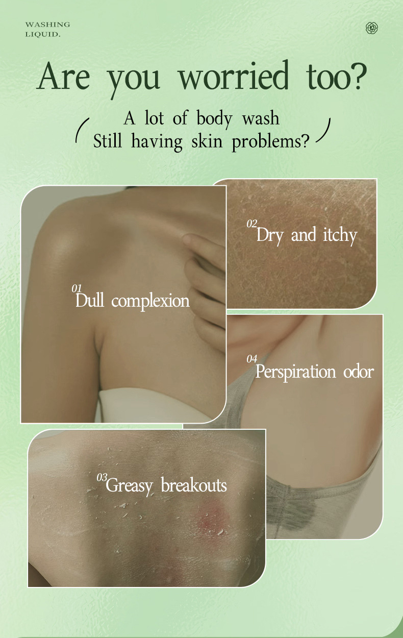 LMLTOP 轻盈香氛沐浴露500ml 持久留香沐浴液 跨境专供VN LML2092详情3