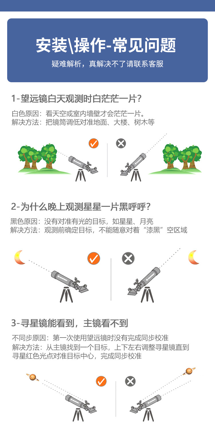 F30070单筒望远镜户外观景观月球高清高倍儿童成人礼物天文望远镜详情24