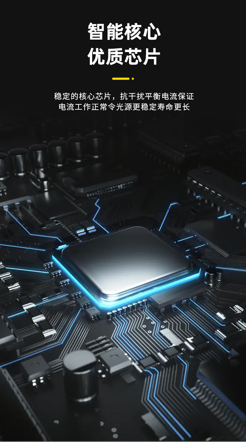 文景舞台四眼cob面光灯直播婚庆礼堂剧院观众会议舞蹈室补光帕灯详情9