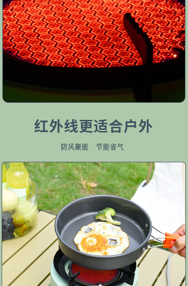 厂家直供卡式炉炉便携式烧烤卡式炉套装炉套装露营设备烧水灶套装详情5