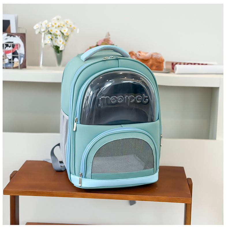 Factory direct supply cat bags and pet bags: Porous, breathable, portable, with large capacity for both shoulders and one shoulder to carry pic 27