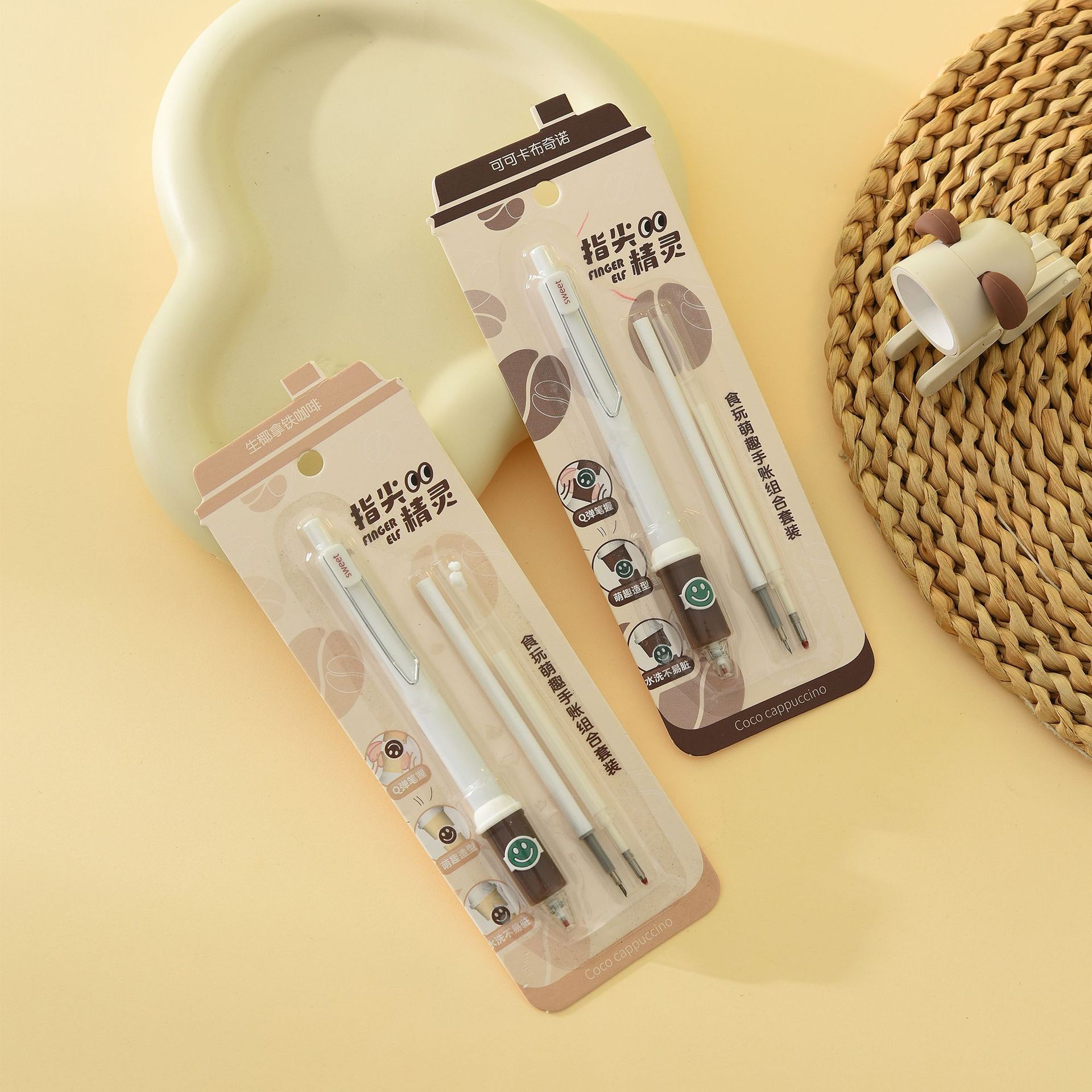 Chenxi Fingertip Fairy Coffee Set for decorating rubber pens, engraving pens, gel pens and cute notebook tools pic 22