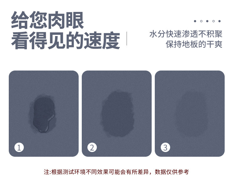 硅藻泥浴室速干地垫卫生间洗手间门口吸水防滑脚垫子厕所防摔地毯详情7