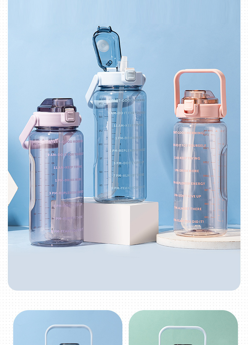 水杯超大容量高颜值吨吨桶户外运动吸管杯新款刻度杯子耐高温水壶详情7