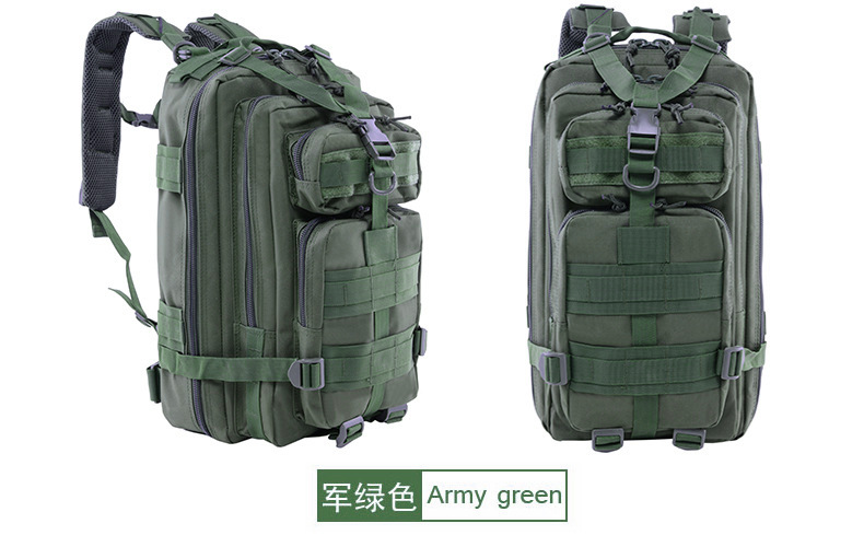 Yitu Tactical Camouflage Bag Outdoor Camping Backpack Double-Shoulder Military Enthusiast Bag New Upgraded Version 3P Backpack wholesale pic 25
