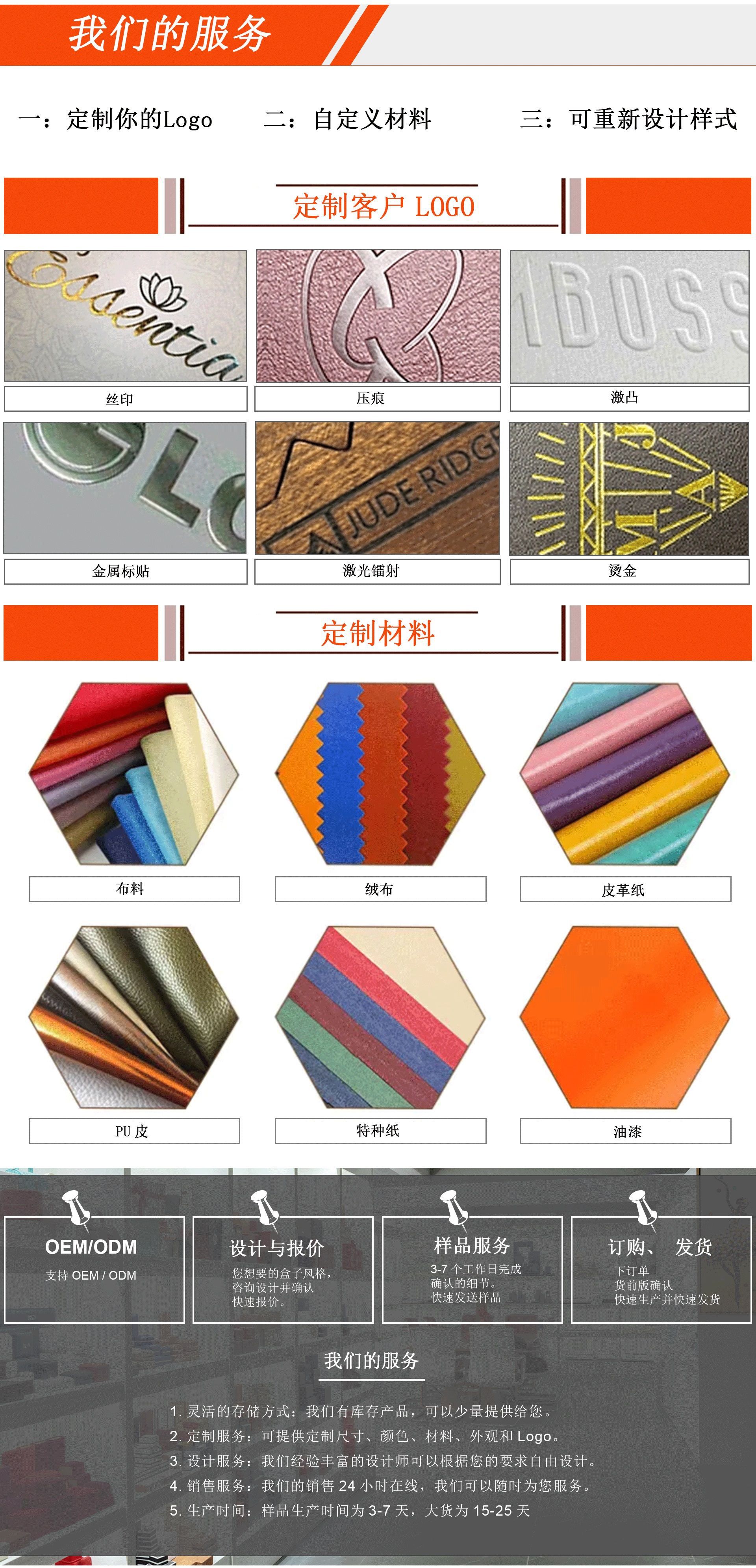 Factory design and wholesale of various types and specifications of high-end shopping jewelry, gift boxes, handbags, paper bags, and customized logos pic 32