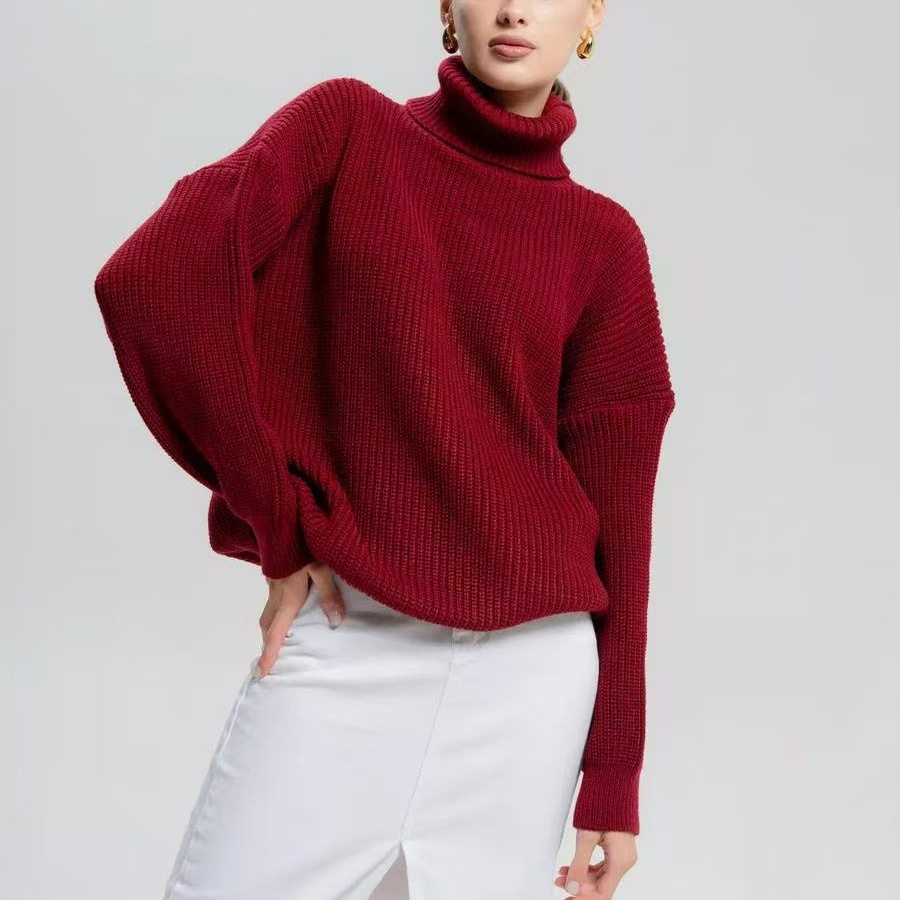 New gentle cake round-neck embroidered sweater for women in autumn and winter, Korean cartoon style, youthful and versatile knitted sweater for women in autumn pic 5