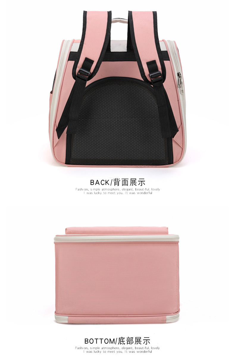 Pet bag water repellent for cats going out, fashionable and versatile backpack, space capsule for cats and dogs pic 21