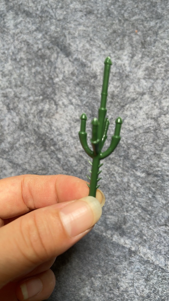 仿真花草枝杆短款小五叉枝盆栽小树枝杆盆景花枝仿真花配件批发详情4