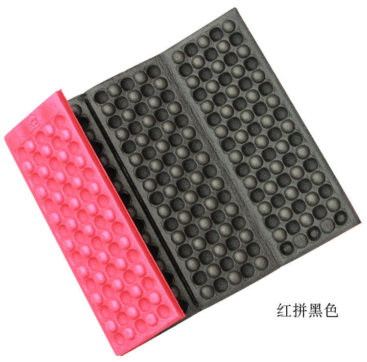 户外便携轻巧蜂窝XPE泡沫四折叠坐垫单人防潮迷你耐脏详情11