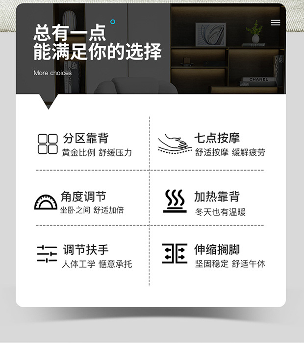 时尚电脑椅老板椅家用办公椅舒适可躺转椅大班椅跨境家装建材商业办公家具办公椅椅子人体工学椅办公椅子详情2