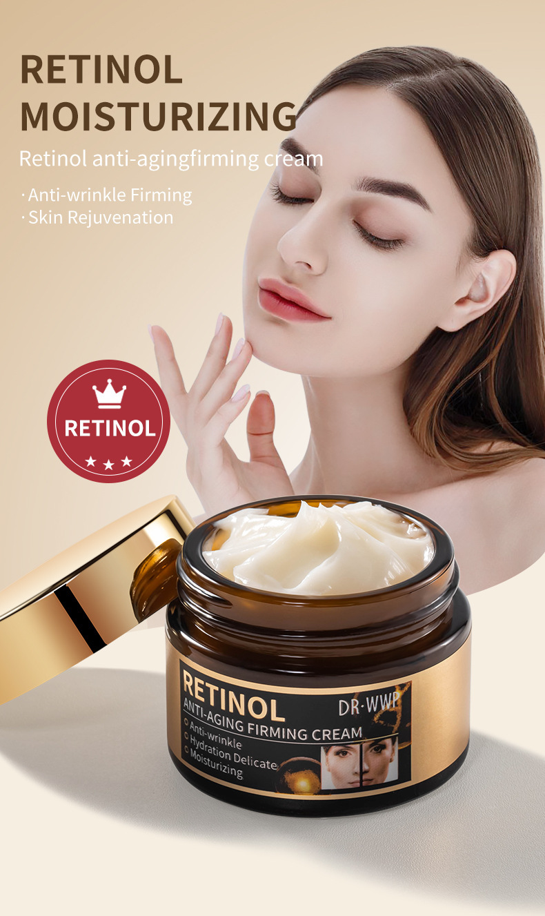 WWP跨境视黄醇面霜Whitening Cream滋润保湿抗皱紧致面霜50ml外贸详情6