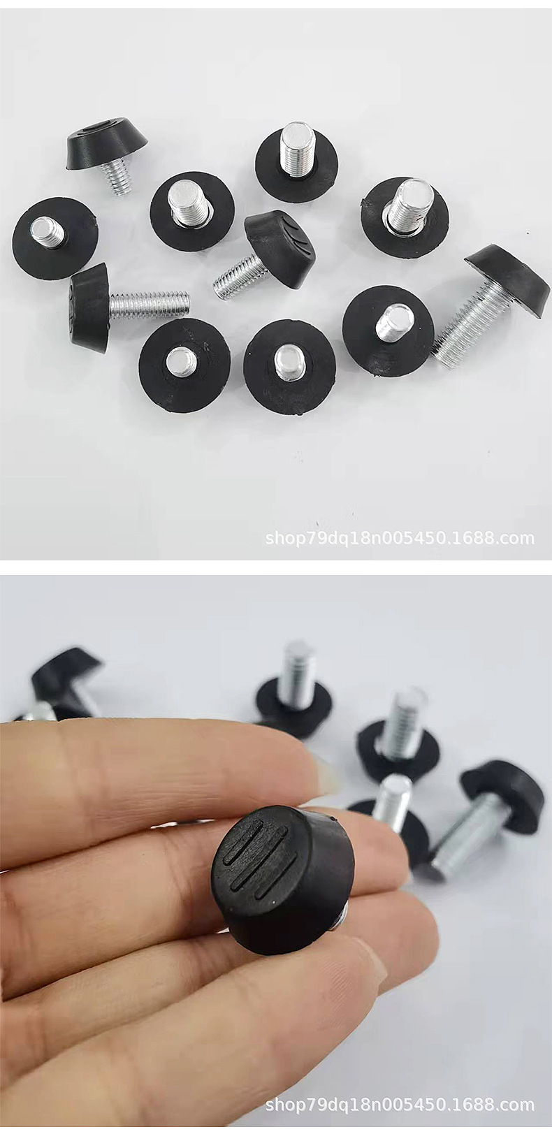 三线调节脚防滑调节脚 桌椅不锈钢调平脚五金沙发脚批发可调脚垫详情22