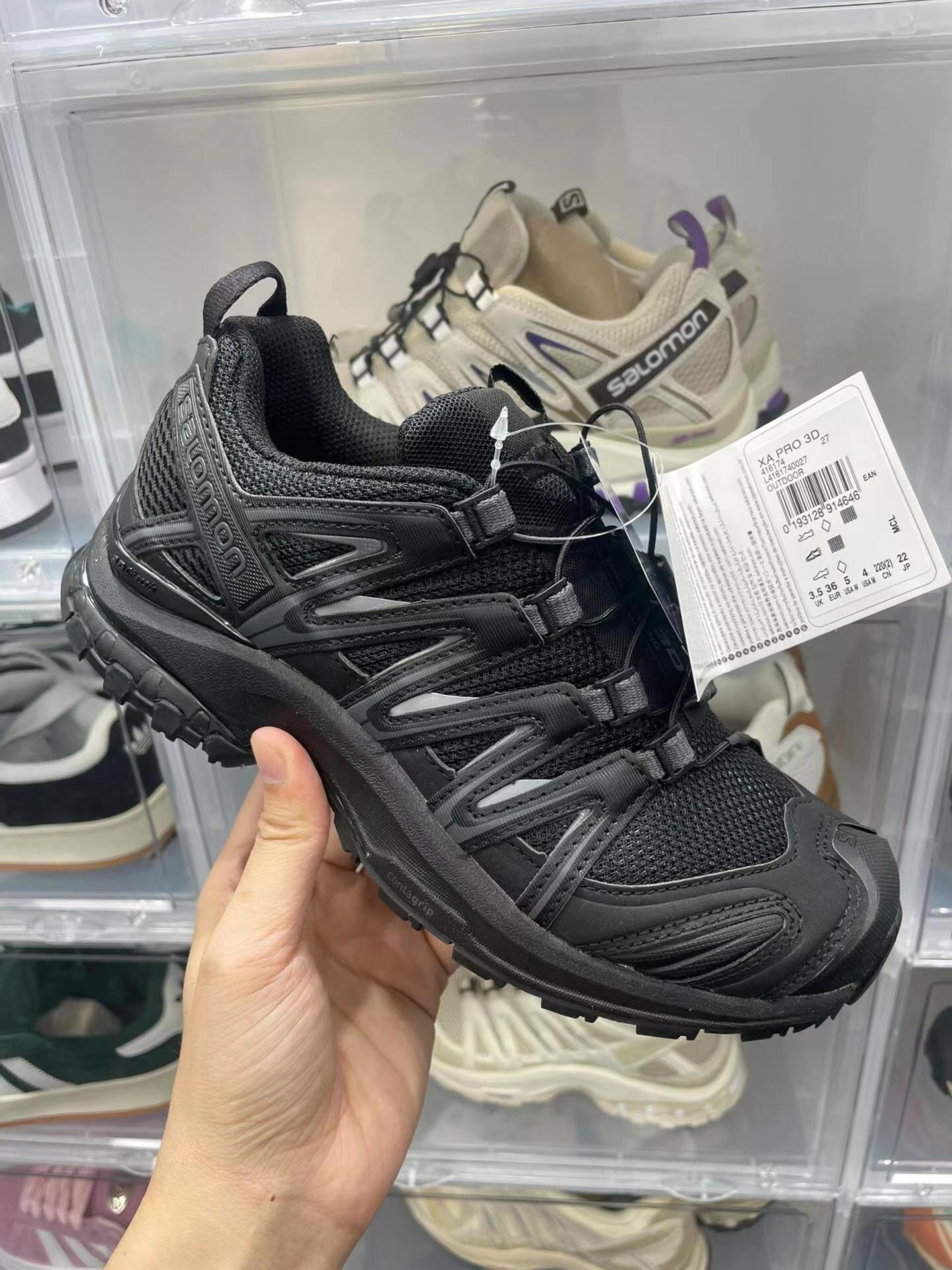 萨洛蒙SalomonXAPRO3D沙场灰男女款登山运动透气防滑跑步鞋户外详情6