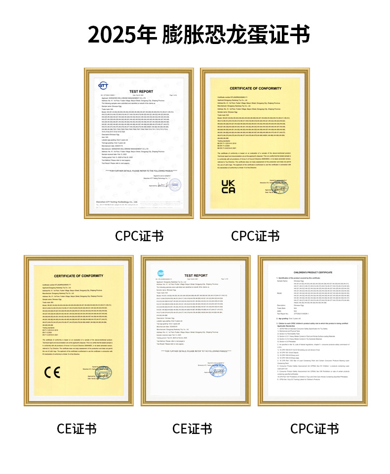 跨境恐龙蛋泡水变大孵化恐龙模型儿童仿真玩具批发小号恐龙玩具详情2