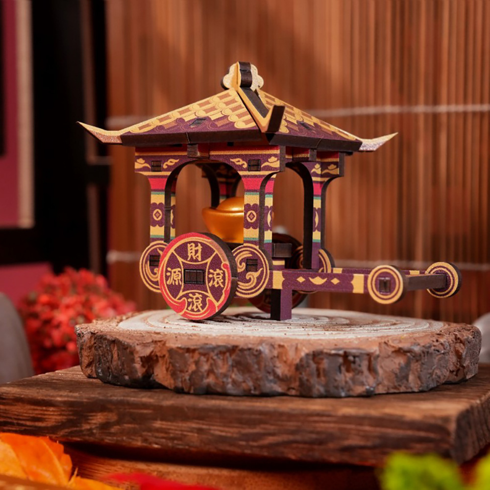 镇澜宫2026年马年新款运富马金属摆件运财马摆件木马摇马玩具详情10