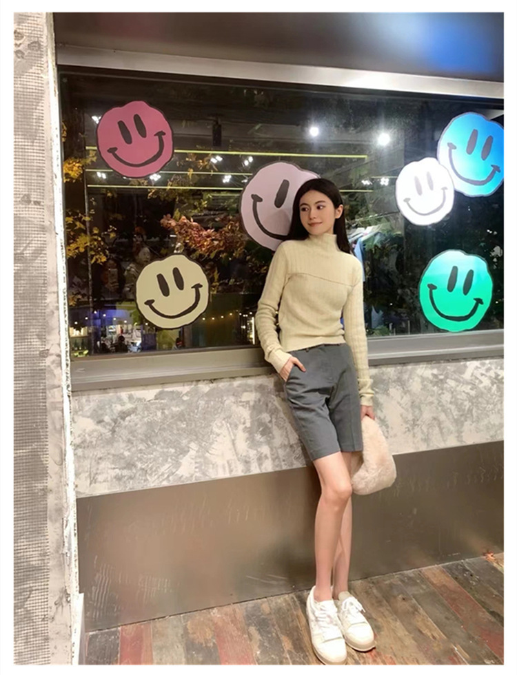 高版本F家match麂皮板鞋女平底系带拼接真皮小白鞋男女同款德训鞋详情8