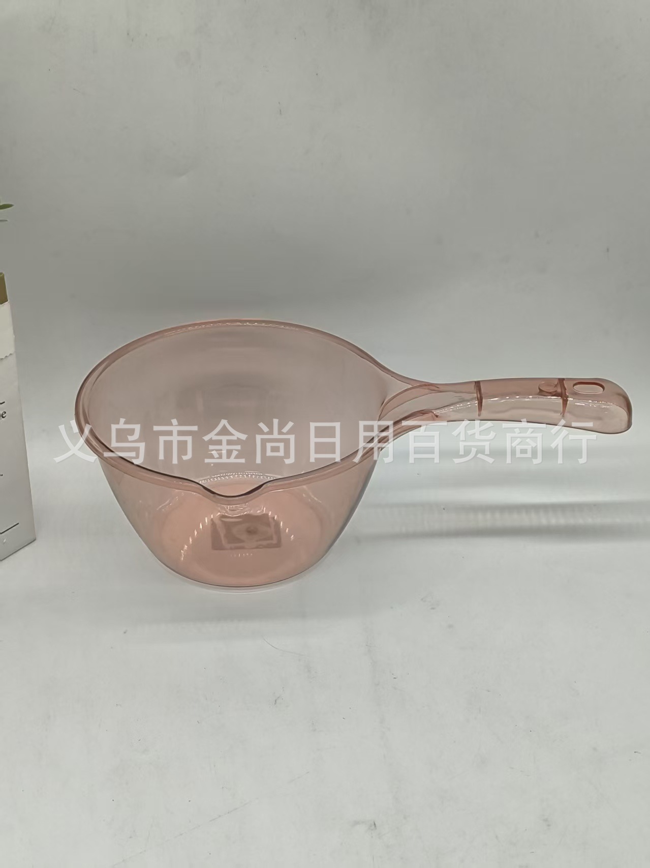 家用高颜值透明厨房水瓢塑料水勺洗澡舀水漂舀短柄创意洗头水勺子详情5