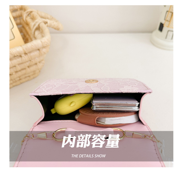 儿童配饰包新款洋气小众设计珍珠单肩斜挎包小女孩幼儿园链条手提详情10