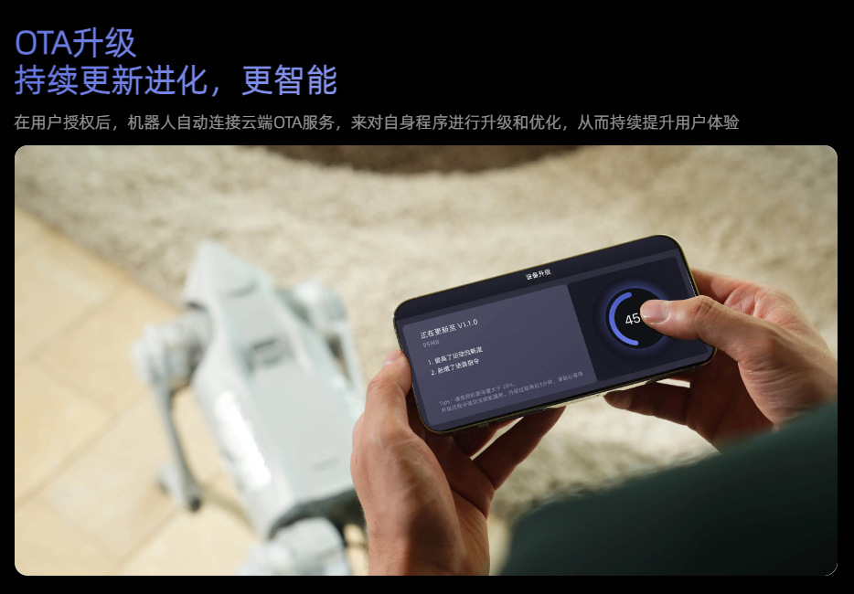 Go2 EDU 标准版交互仿生四足机器人 AI+智能机器狗详情13