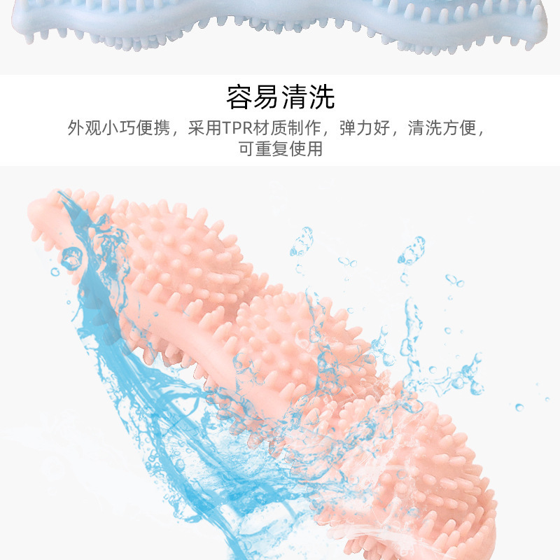 New TPR pet toys, biting interactive training products, biting teeth grinding and teeth cleaning dog toys, cross-border direct supply pic 7