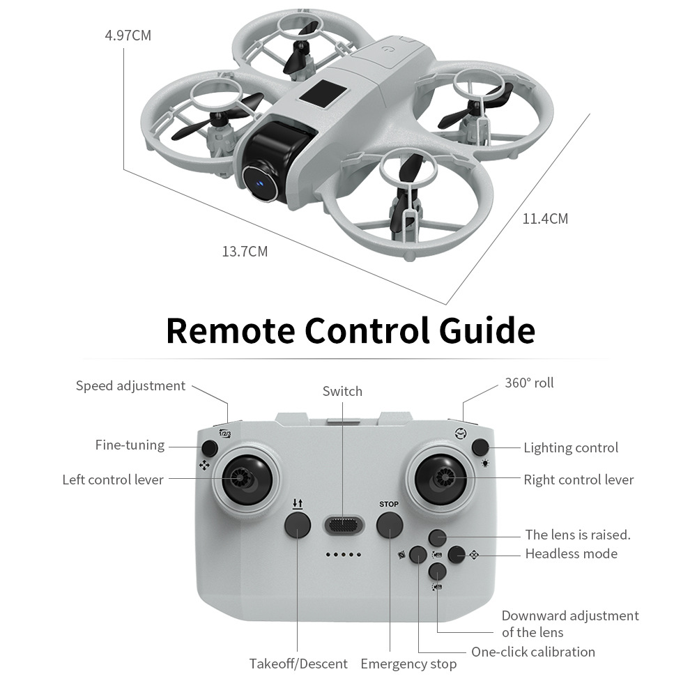 Cross-border new product V2: High-definition remote control aerial photography dual-camera aircraft, foreign trade flight toy, electric remote control aircraft pic 13