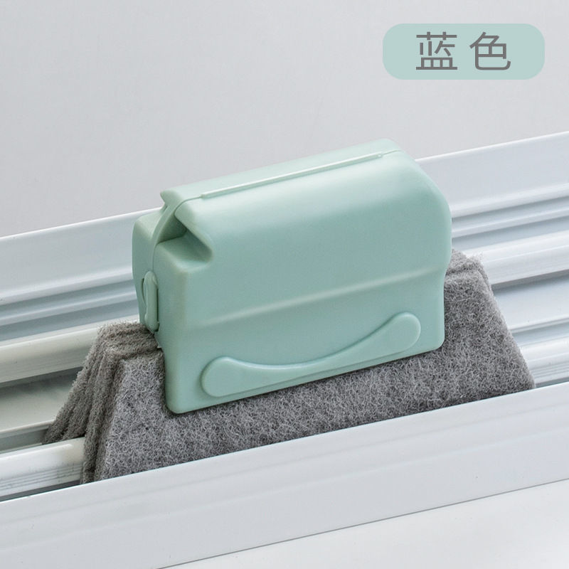 窗户槽沟清洁刷窗槽钢丝球清洗工具扫凹槽小刷子门窗缝隙代发详情11