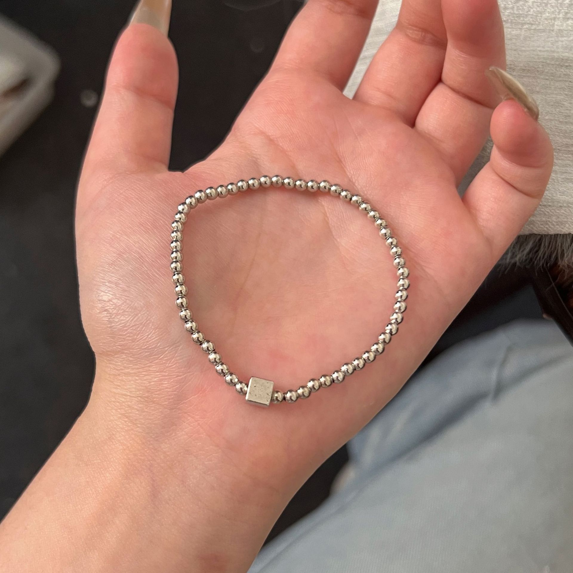 S925银新中式珍珠手链女简约大气高级感小众设计2025新款手饰详情44