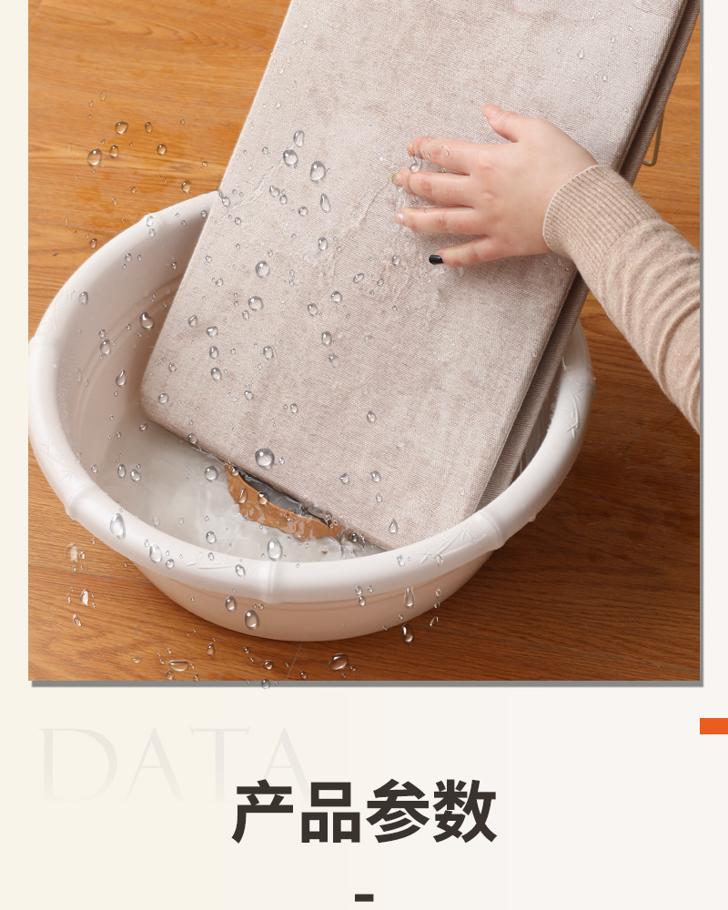 楼兰钢架收纳盒可折叠衣物收纳筐带手提无盖家用衣柜整理收纳箱详情10