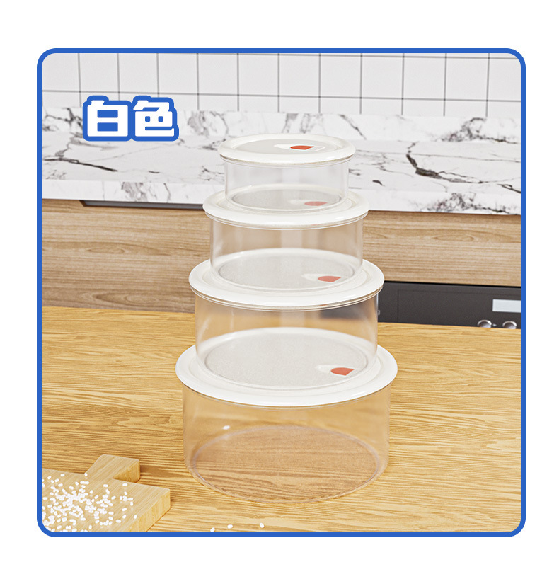 Food grade crisper box caja de almacenamiento de alimentos microondas refrigerador plástico especial sellado caja de almuerzo transparente regalo personalizado pic 10